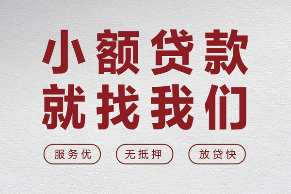 东莞5个人贷款小额贷款